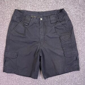 Propper Tactical Cargo Shorts Mens 34‎ Black Military Utility Workwear Uniform